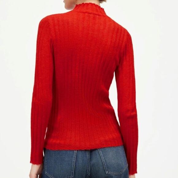 Madewell Alpaca Blend Mockneck Sweater - Picture 7 of 7